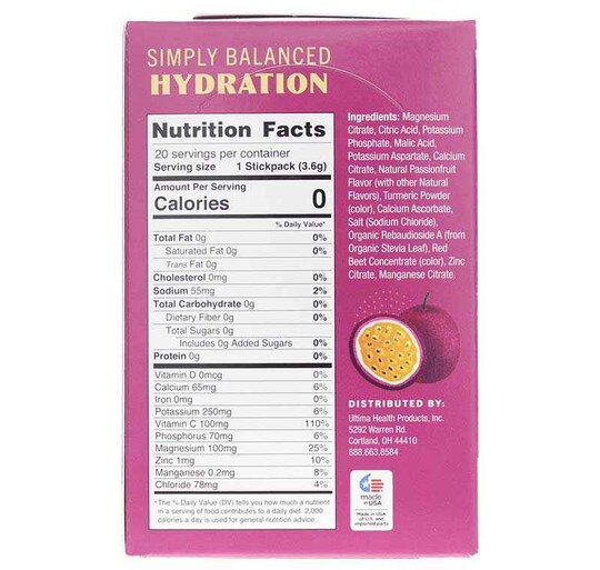 Ultima Replenisher Electrolyte Drink Mix Packets, ULTR